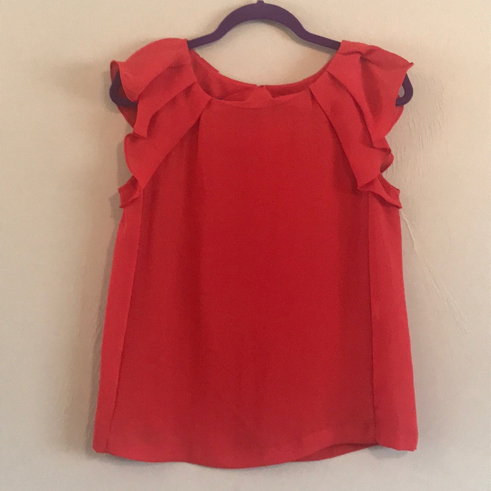 Red Zara Blouse